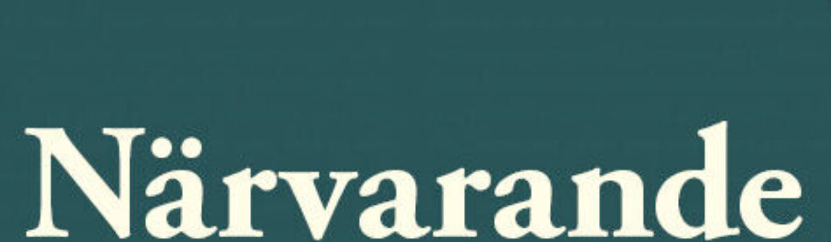 Närvarande med orden